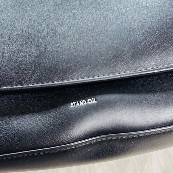 Stand Oil Black Crossbody Bag - Picture 2 of 9